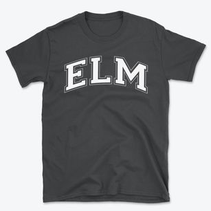 Elm Middle School Varsity Arch Basic T-Shirt