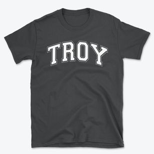Troy Christian School Varsity Arch Basic T-Shirt