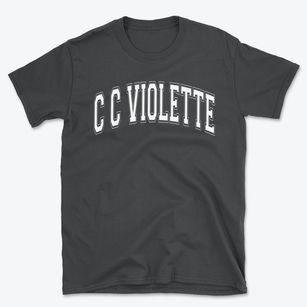 C C Violette Elementary School Varsity Arch Basic T-Shirt
