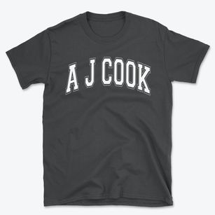A J Cook Elementary School Varsity Arch Basic T-Shirt