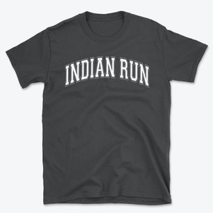 Indian Run Elementary School Varsity Arch Basic T-Shirt