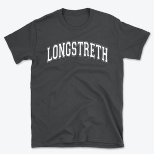 Longstreth Elementary School Varsity Arch Basic T-Shirt