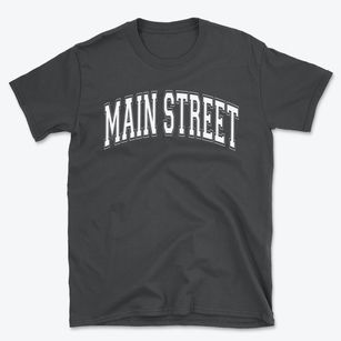 Main Street School Varsity Arch Basic T-Shirt