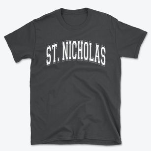 Saint Nicholas School Varsity Arch Basic T-Shirt