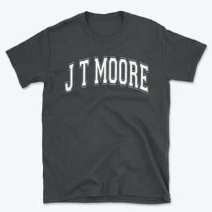 J T Moore Middle School Varsity Arch Basic T-Shirt