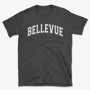 Bellevue Junior High School Varsity Arch Basic T-Shirt