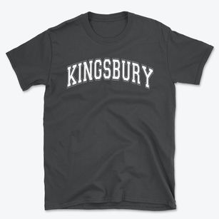 Kingsbury High School Varsity Arch Basic T-Shirt