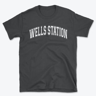 Wells Station Elementary School Varsity Arch Basic T-Shirt