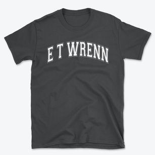 E T Wrenn Junior High School Varsity Arch Basic T-Shirt