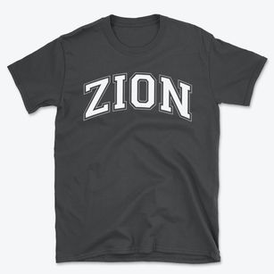 Zion Lutheran School Varsity Arch Basic T-Shirt