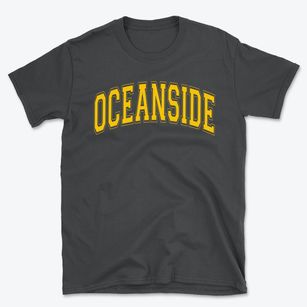 Oceanside High School Varsity Arch Basic T-Shirt