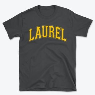 Laurel Elementary School Varsity Arch Basic T-Shirt