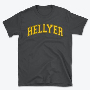 Hellyer Elementary School Varsity Arch Basic T-Shirt