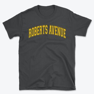 Roberts Avenue Elementary School Varsity Arch Basic T-Shirt