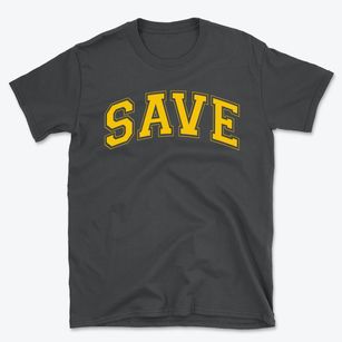Save High School Varsity Arch Basic T-Shirt