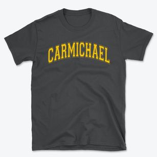 Carmichael Elementary School Varsity Arch Basic T-Shirt