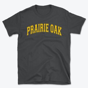 Prairie Oak School Varsity Arch Basic T-Shirt