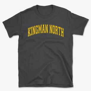 Kingman High School North Varsity Arch Basic T-Shirt