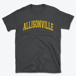 Allisonville Elementary School Varsity Arch Basic T-Shirt