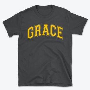 Grace Catholic School Varsity Arch Basic T-Shirt