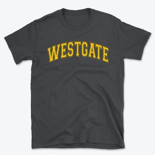 Westgate High School Varsity Arch Basic T-Shirt