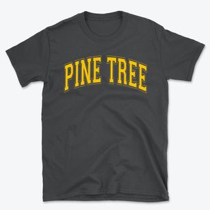 Pine Tree Academy Varsity Arch Basic T-Shirt