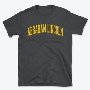 Abraham Lincoln Elementary School Varsity Arch Basic T-Shirt