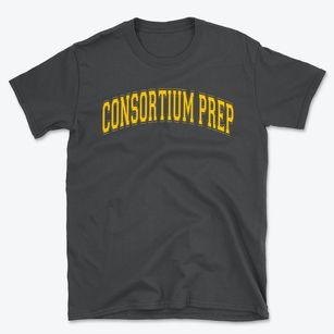 Consortium College Prep High School Varsity Arch Basic T-Shirt