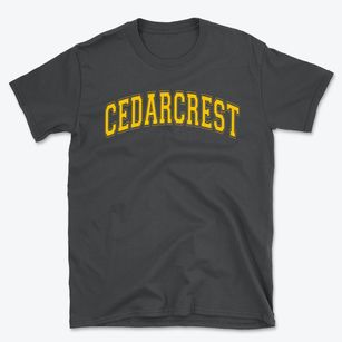 Cedarcrest Academy Varsity Arch Basic T-Shirt