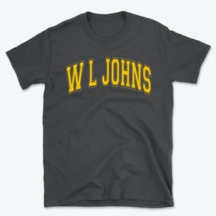 W L Johns School Varsity Arch Basic T-Shirt