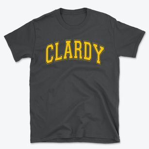 Clardy Elementary School Varsity Arch Basic T-Shirt