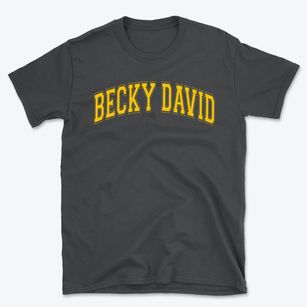 Becky David Elementary School Varsity Arch Basic T-Shirt