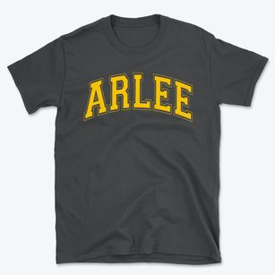 Arlee Middle School Varsity Arch Basic T-Shirt