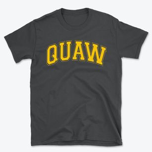 Quaw Elementary School Varsity Arch Basic T-Shirt