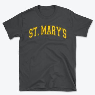 Saint Mary's Elementary School Varsity Arch Basic T-Shirt