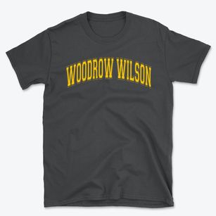 Woodrow Wilson Elementary School Varsity Arch Basic T-Shirt