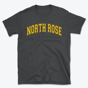 North Rose Elementary School Varsity Arch Basic T-Shirt