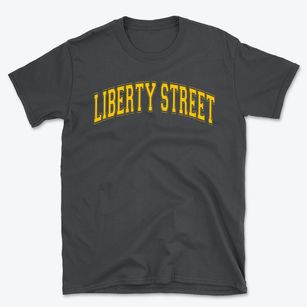 Liberty Street Elementary School Varsity Arch Basic T-Shirt