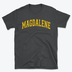 Magdalene Parish Varsity Arch Basic T-Shirt