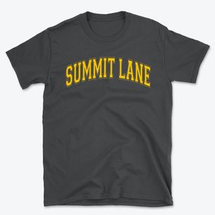 Summit Lane Elementary School Varsity Arch Basic T-Shirt