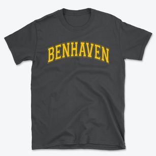 Benhaven Elementary School Varsity Arch Basic T-Shirt