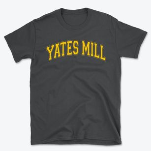 Yates Mill Elementary School Varsity Arch Basic T-Shirt