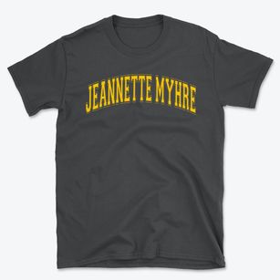 Jeannette Myhre Elementary School Varsity Arch Basic T-Shirt