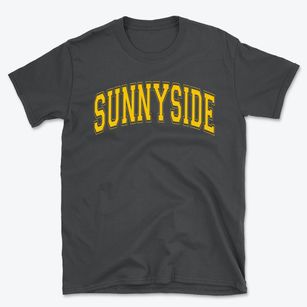 Sunnyside Elementary School Varsity Arch Basic T-Shirt