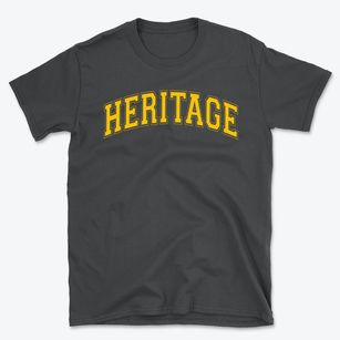 Heritage Christian School Varsity Arch Basic T-Shirt