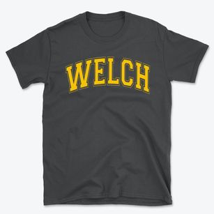 Welch Elementary School Varsity Arch Basic T-Shirt