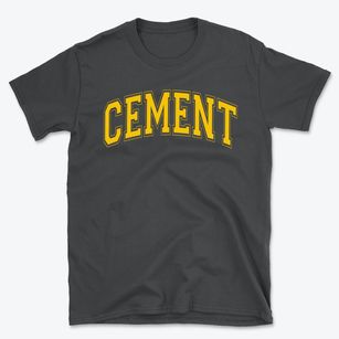 Cement High School Varsity Arch Basic T-Shirt