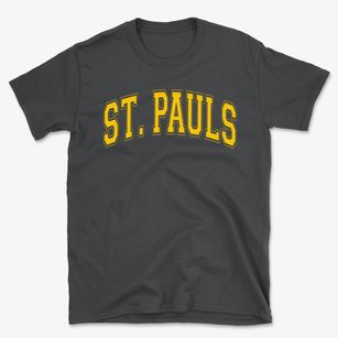 Saint Pauls Lutheran School Varsity Arch Basic T-Shirt