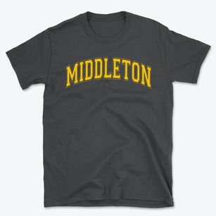 Middleton High School Varsity Arch Basic T-Shirt
