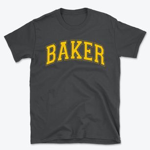 Baker Elementary School Varsity Arch Basic T-Shirt